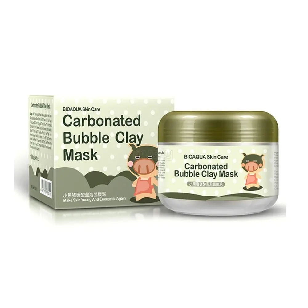 Bioaqua Маска косметическая Очищающая пузырьковая маска 100гр Carbonated Bubble Clay Mask BQY0511 |