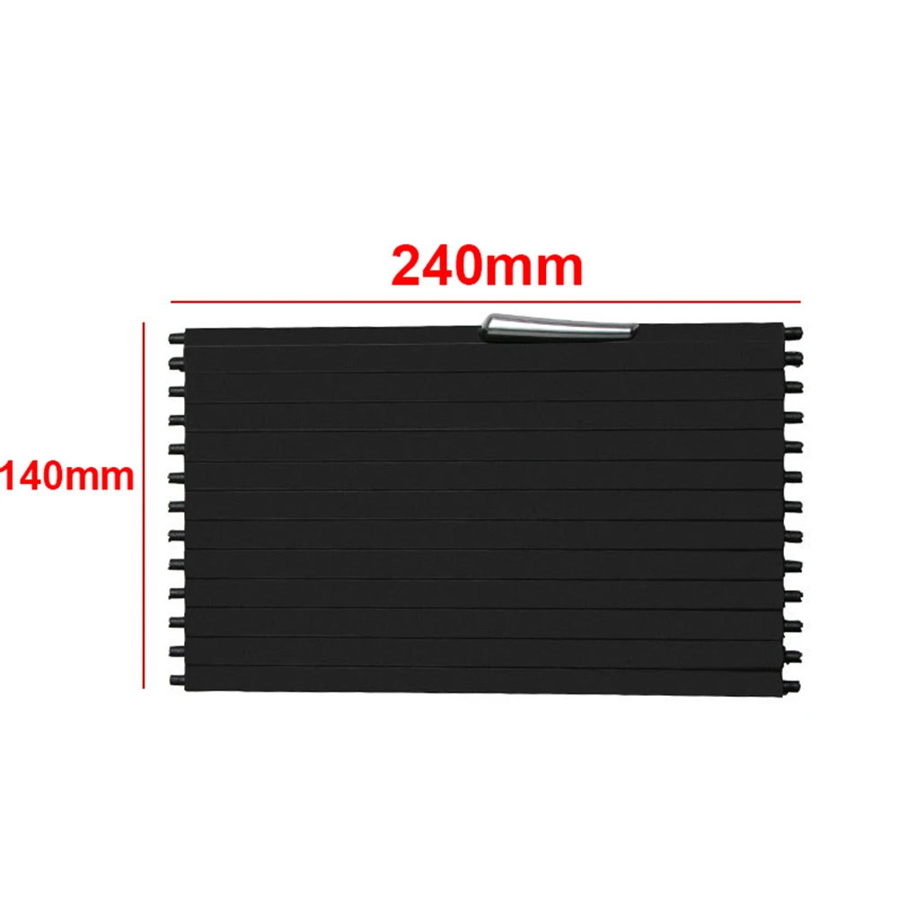 

Smooth and delicate surface Console Roller blind Direct installation For BMW X5 X6 E71 2007-2014