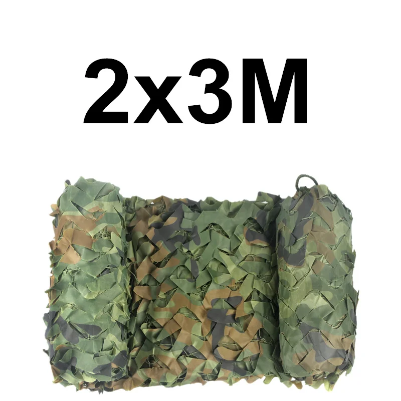 Woodland 2x3M LOOGU белый джунгли усиленная беседка камуфляжная сеть военный садовый тент скрытый сетчатый Камуфляжный сетчатый забор крышка 2x6 2x7 3x5 2x5 4x3 навес беседка Fete - Цвет: Woodland 2x3M
