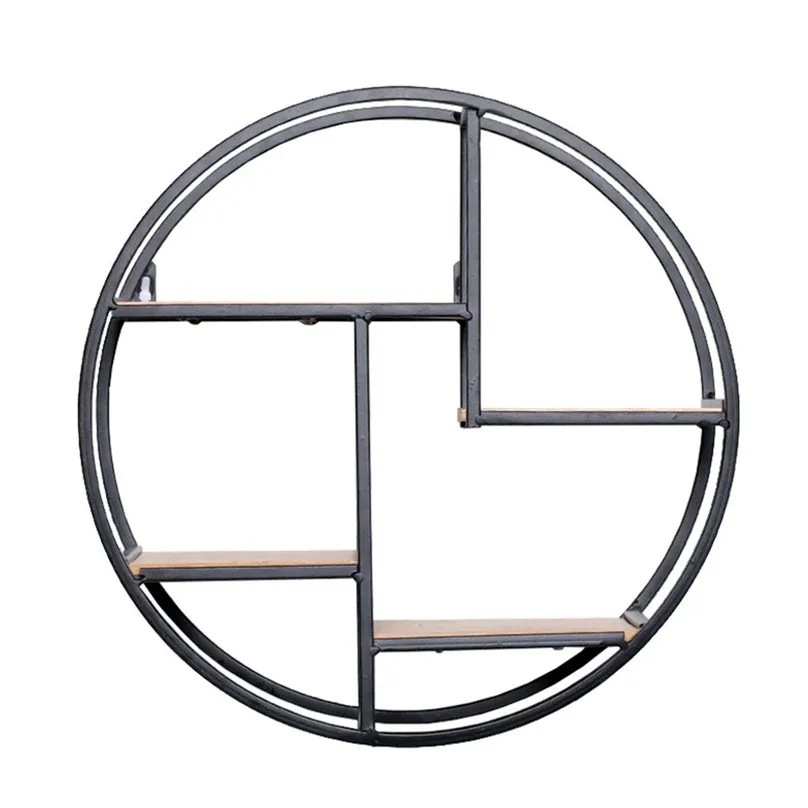 Кованая железная стойка для хранения в скандинавском стиле креативные настенные