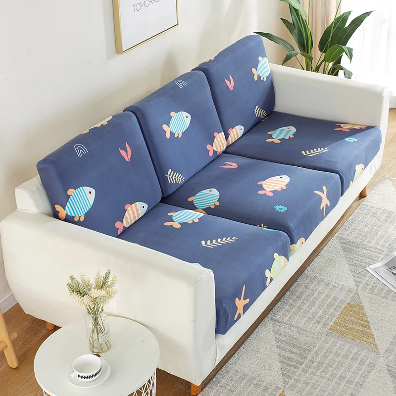 

Starry Sky Sofa Cushion Cover Plaid Polyester Slipcover For Living Room Funiture Protector Seat Cushion Elastic Kussenhoes