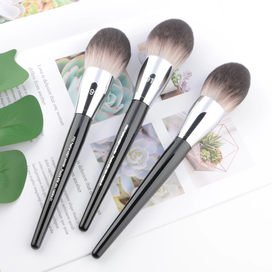 1 шт. Кисть для макияжа кисть пудры и контура #91 большая румяна косметический