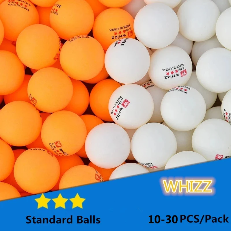 

Whizz 10/30pc New Material Table Tennis Balls 3 Star 40+ ABS Plastic Ping Pong Balls Table Tennis Training Balls Ping Pong Balls