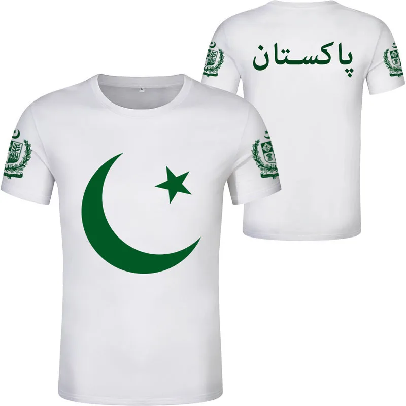 Пакистанская мужская Молодежная Футболка сделай сам с именем и номером фото