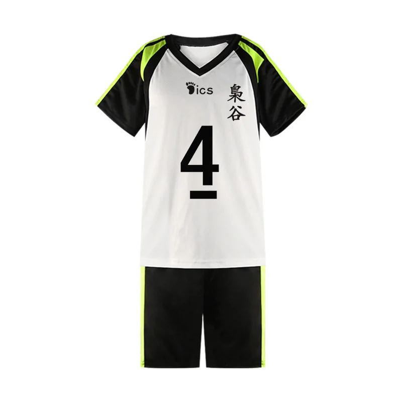 Haikyuu! Униформа для волейбольной команды Fukurodani School Akaashi Keiji High Bokuto Koutarou трикотажные