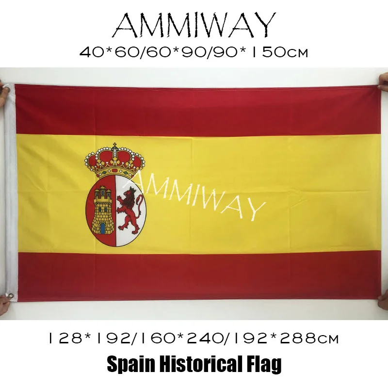 AMMIWAY односторонние или двухсторонние испанские национальные группы флаги и