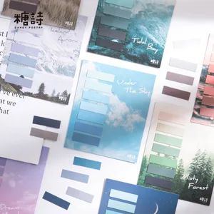 Закладка для заметок в винтажном стиле, 70 листовупаковка