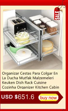 Para Colgar En La Ducha Organizador Cocina Range Keuken аксессуары Cucina органайзер для кладовки кухни Кухонный шкаф корзина