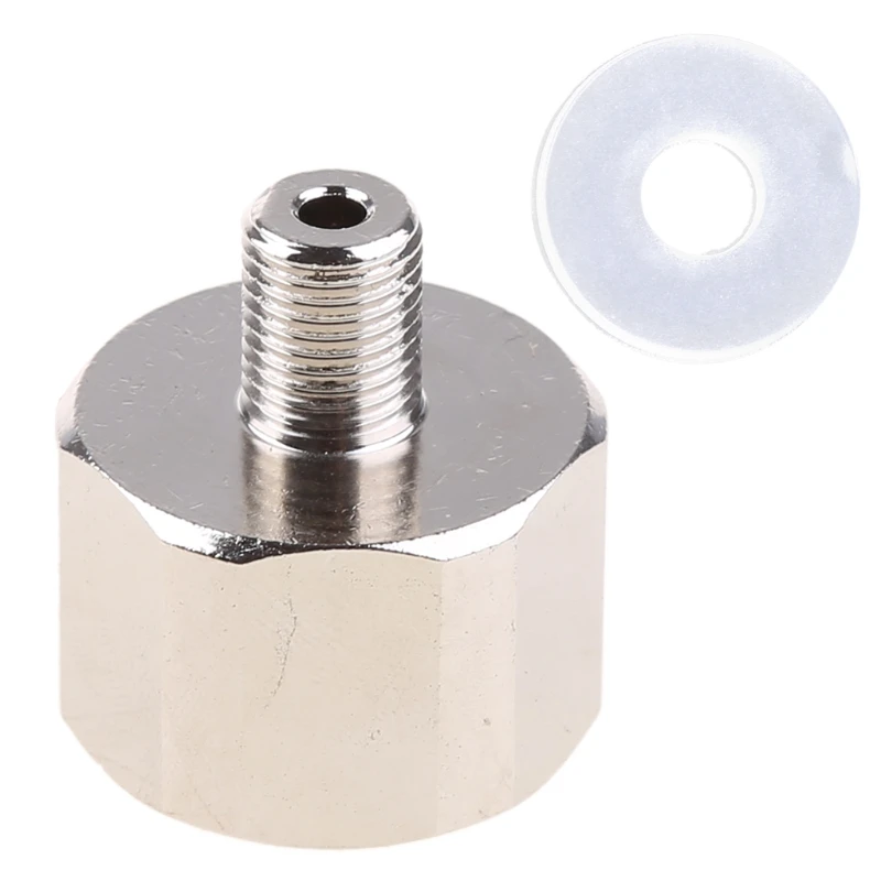 

Cylinder CO2 Trapezoidal Thread Adapter Connector TR21-4 Convert to 3/8UNF-24