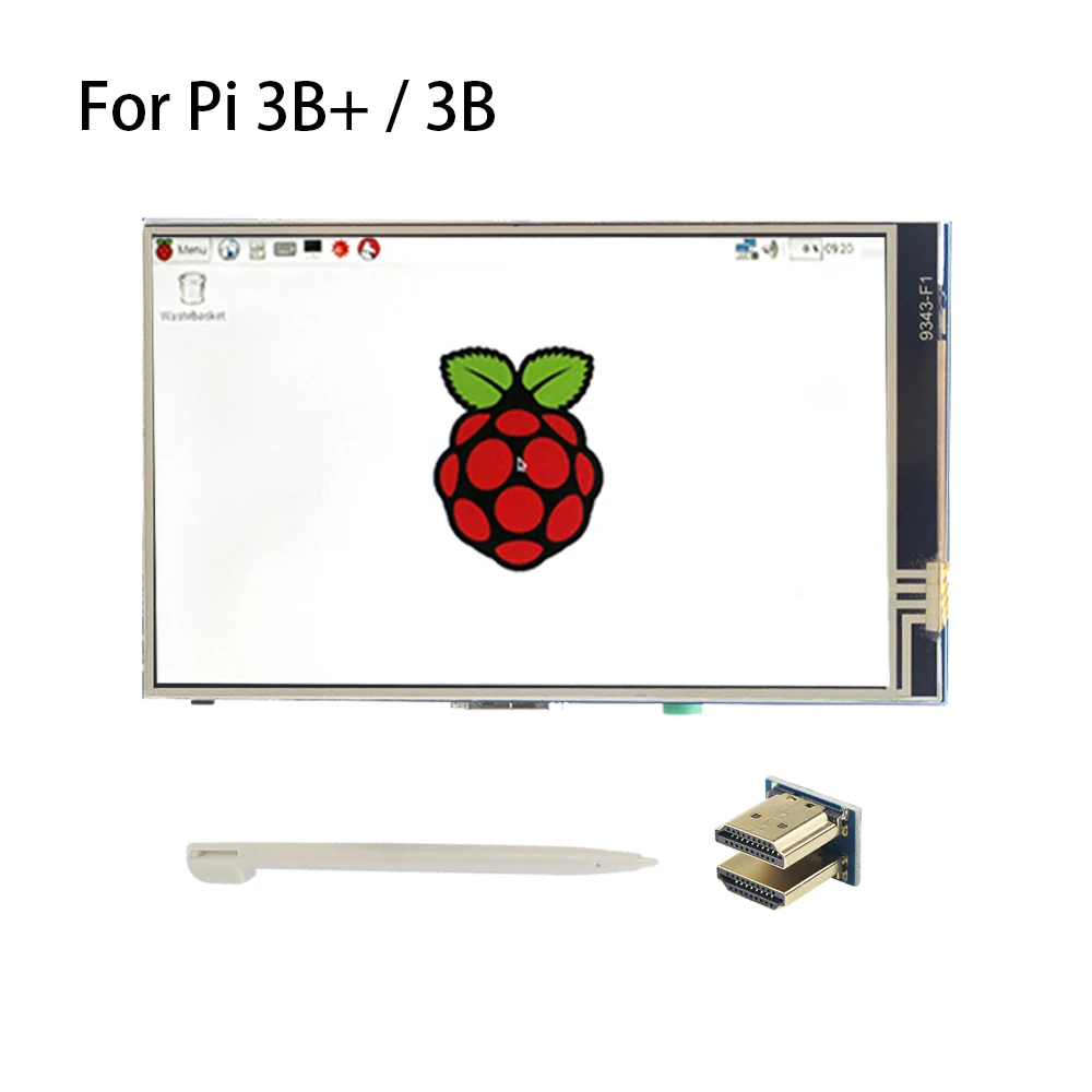 For Pi 3B 3B Plus Raspberry Pi 4-дюймовый TFT дисплей 800*480 ips сенсорный экран 4 ''HDMI ЖК-модуль для Raspberry Pi 4 3 Модель B 3B Plus 3 B+ Pi 4B - Цвет: For Pi 3B 3B Plus