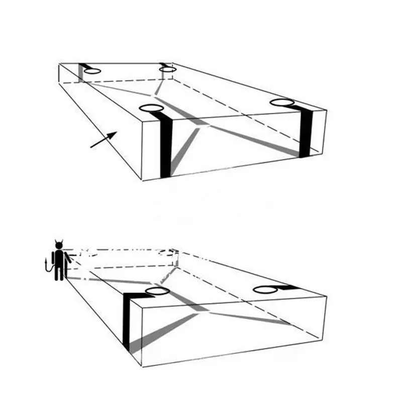 Наручники с открытыми ногами для взрослых ремешки фиксации рабство пар БДСМ