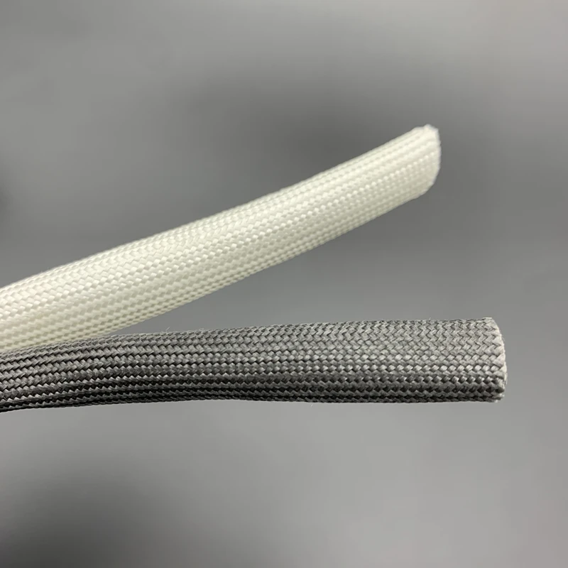 Трубка из химического стекловолокна I D 30 мм плетеная трубка для кабеля