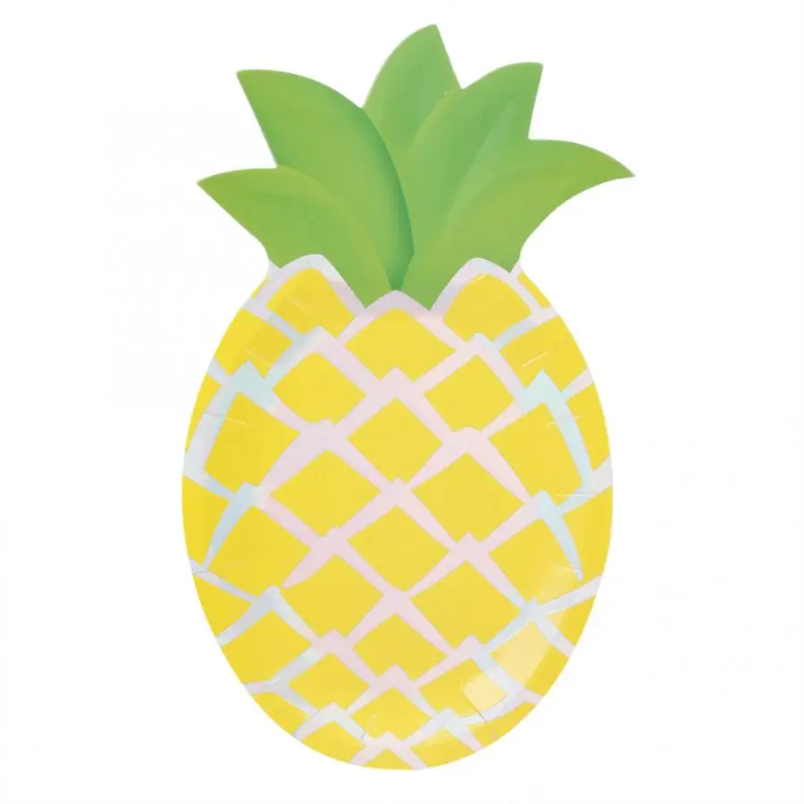 8 шт одноразовые фруктовые бумажные поддоны для еды тарелки праздника вечеринки