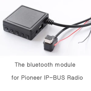 car 5 0 aux usb music adapter for pioneer radio ip bus p99 p01 wireless audio cable microphone adapter free global shipping