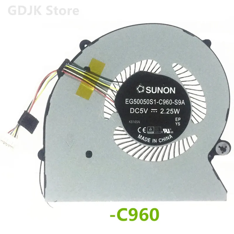 

New CPU Cooler Fan For Lenovo ThinkPad S2 Chromebook 13 01AW380 EG50050S1-C960-S9A 5V 2.25W