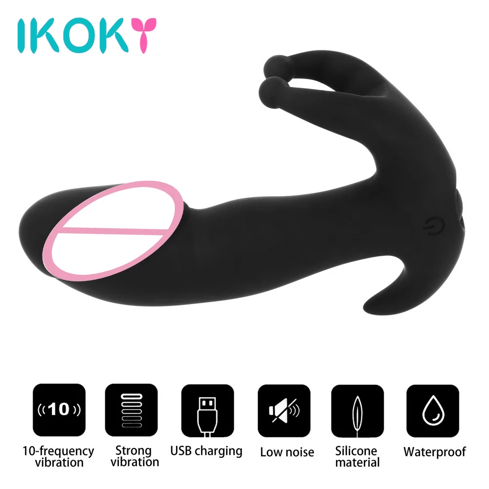Dildo Clamp Vibrator for Woman Anal Plug Clitoris Prostate Massage Female Men Sex Toys Adults Products Erotic Penis Machine Shop | Красота и