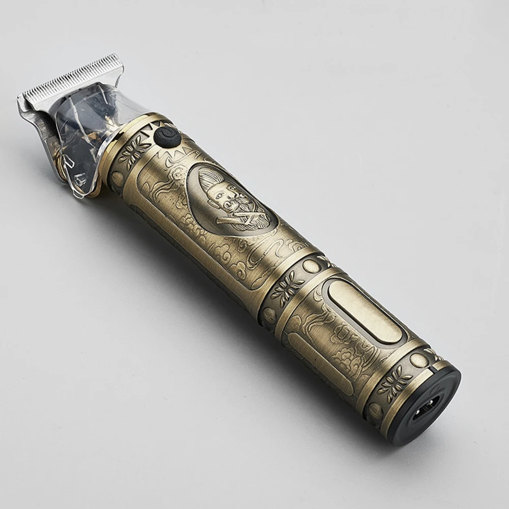 Электрическая машинка для стрижки волос, бритва, триммер для бороды, беспроводной мужской триммер для стрижки волос, инструмент для парикмахера