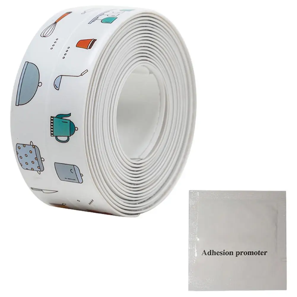 

Герметичная лента, самоклеящаяся полоска из ПВХ для кухни, ванной и туалета