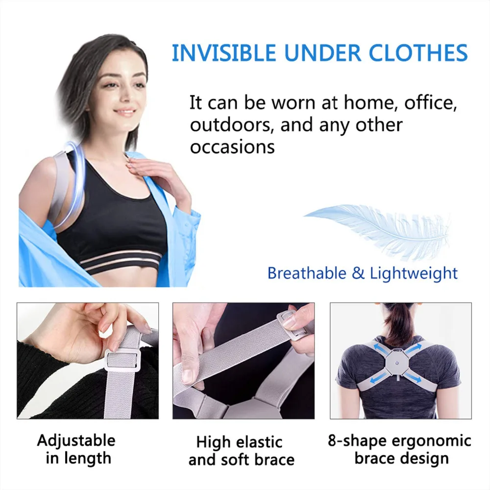

Adjustable Intelligent Posture Corrector VIP