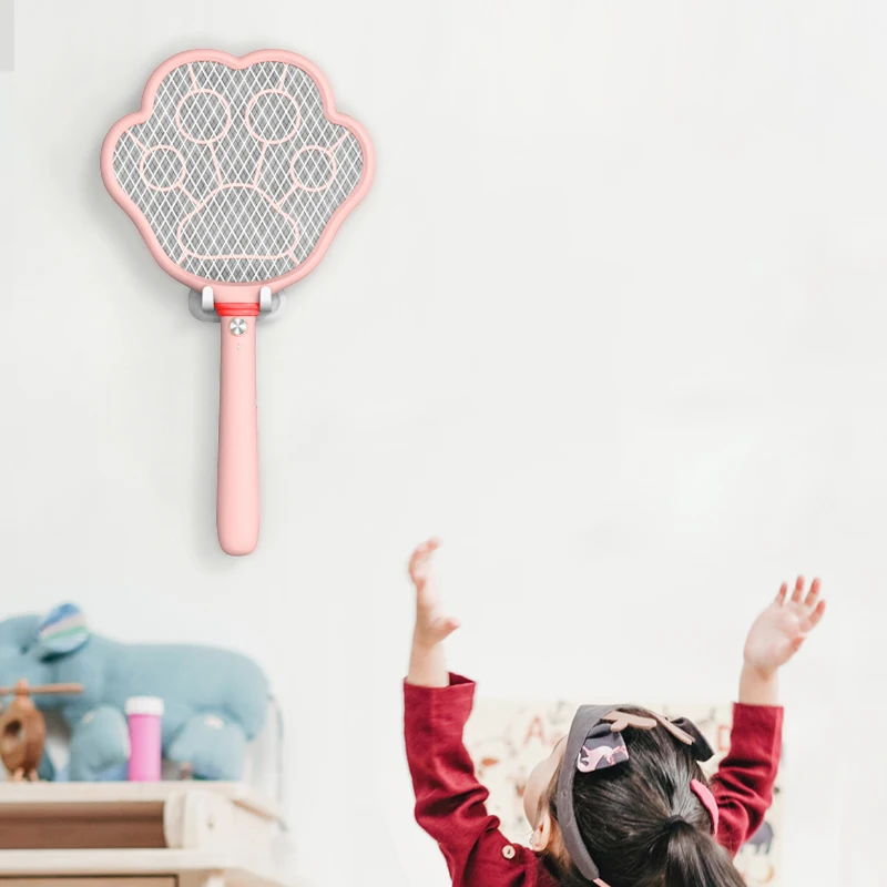 

Electric Fly Swatter Handheld Electronic Swat Bug Mosquito Insect Wasp Zapper Killer