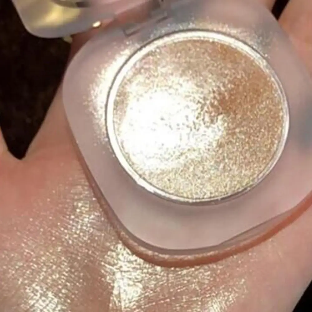 Пудра хайлайтер многофункциональная блестящая синтетическая пудра для макияжа