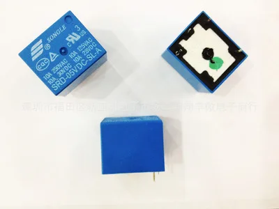 SRD-05VDC-SL-A DIP-4 5 шт. реле SRD-03VDC-SL-C Rele 3 в 10A 250VAC 10A 30VDC реле времени питания 5PIN реле 03 в высокое качество - Габаритные размеры: SRD-05VDC-SL-A DIP-4