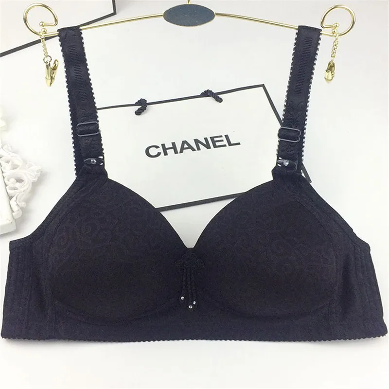 

Adjustable Bras For Women Thin Deep VCup Bra Sexy Intimates Lingerie Comfort Without Steel Ring Push Up Brasieres Plus Size