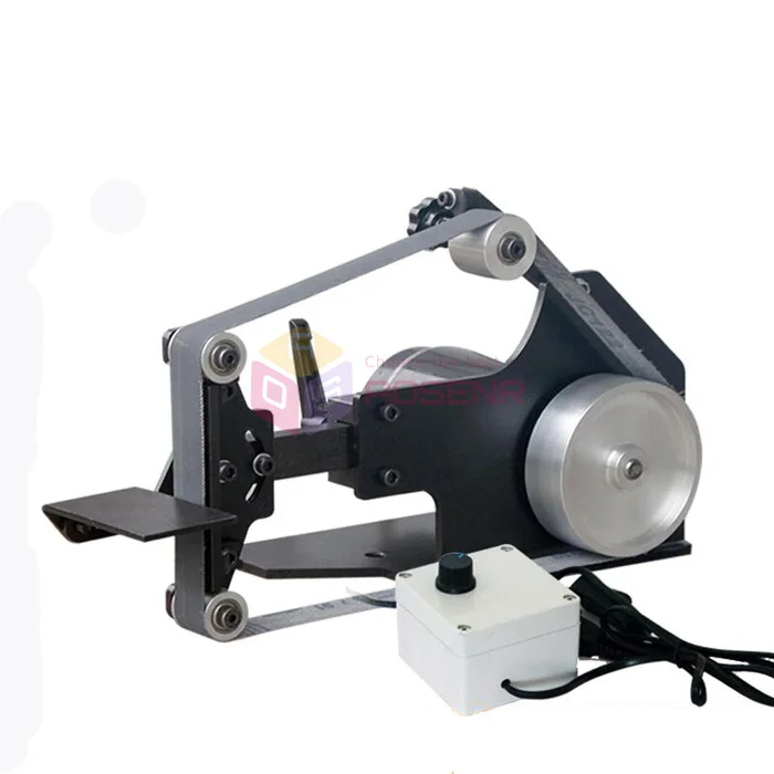 220V настольная ленточная шлифовальная машина DIY работа по дереву Полировка машины