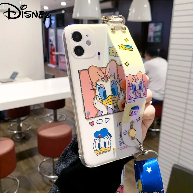 

Disney original phone case for iPhone12/11/8/x/xs/xsmax Daisy phone cover