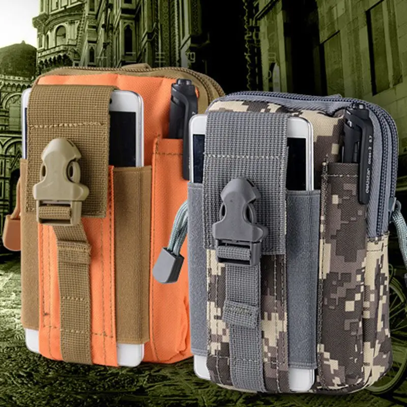 Уличная спортивная тактическая поясная сумка для мужчин водонепроницаемая