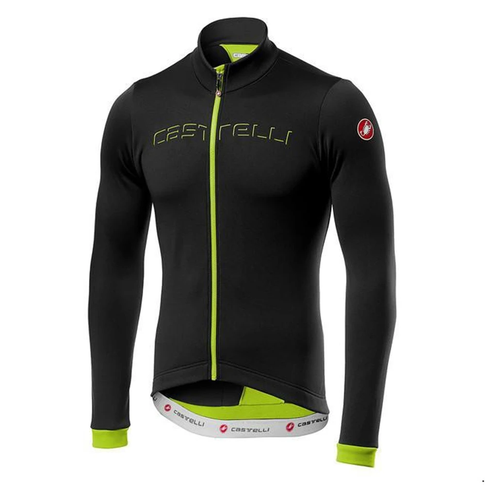 

Maglia Ciclismo CASTELLFUL Высококачественная зимняя велосипедная Джерси для горного велосипеда Топ для езды на велосипеде одежда для горного велосип...