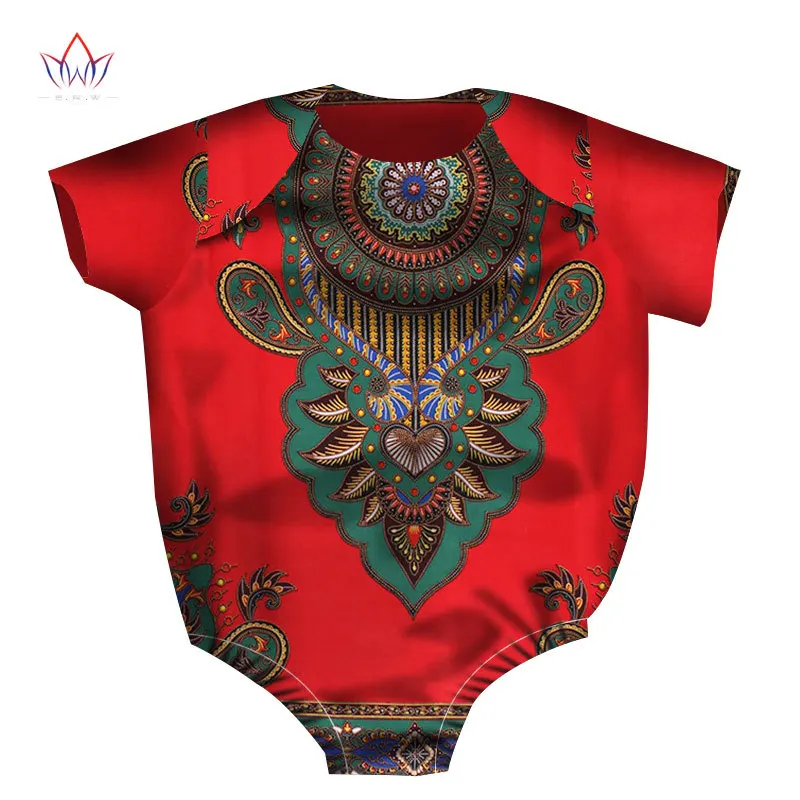 Африканский Детский комбинезон Дашики детская одежда с принтом комбинезоны для