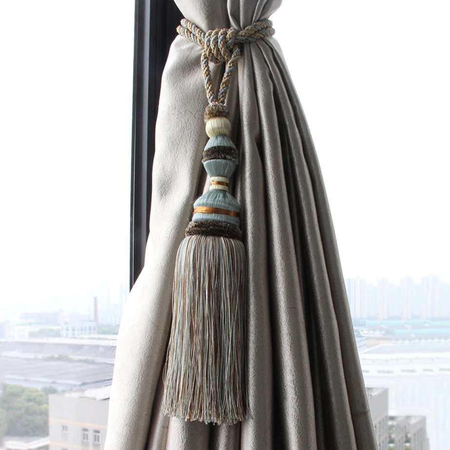 1 шт. одиночный шаровой занавес подвесной шар с кисточками завязка для штор