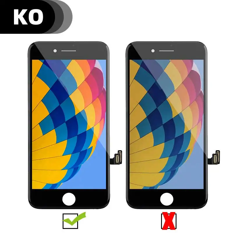 Сменный ЖК экран премиум класса для iphone7 экраны сотового телефона KO Iphone 8