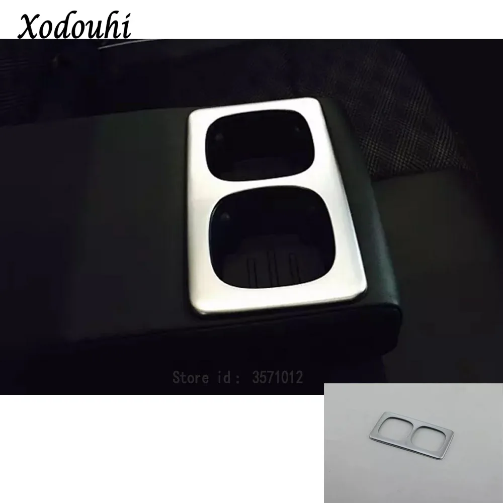 

Автомобильная Задняя отделка ABS хромированная лампа центральная консоль Средний подлокотник коробки передач 1 шт. для Nissan Qashqai 2016 2017 2018