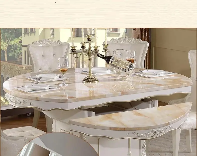 Комната Jantar Langer Eettafel De Salle Redonda Marmol набор яслей современный деревянный Европейский комедор Tablo Bureau Mesa обеденный стол