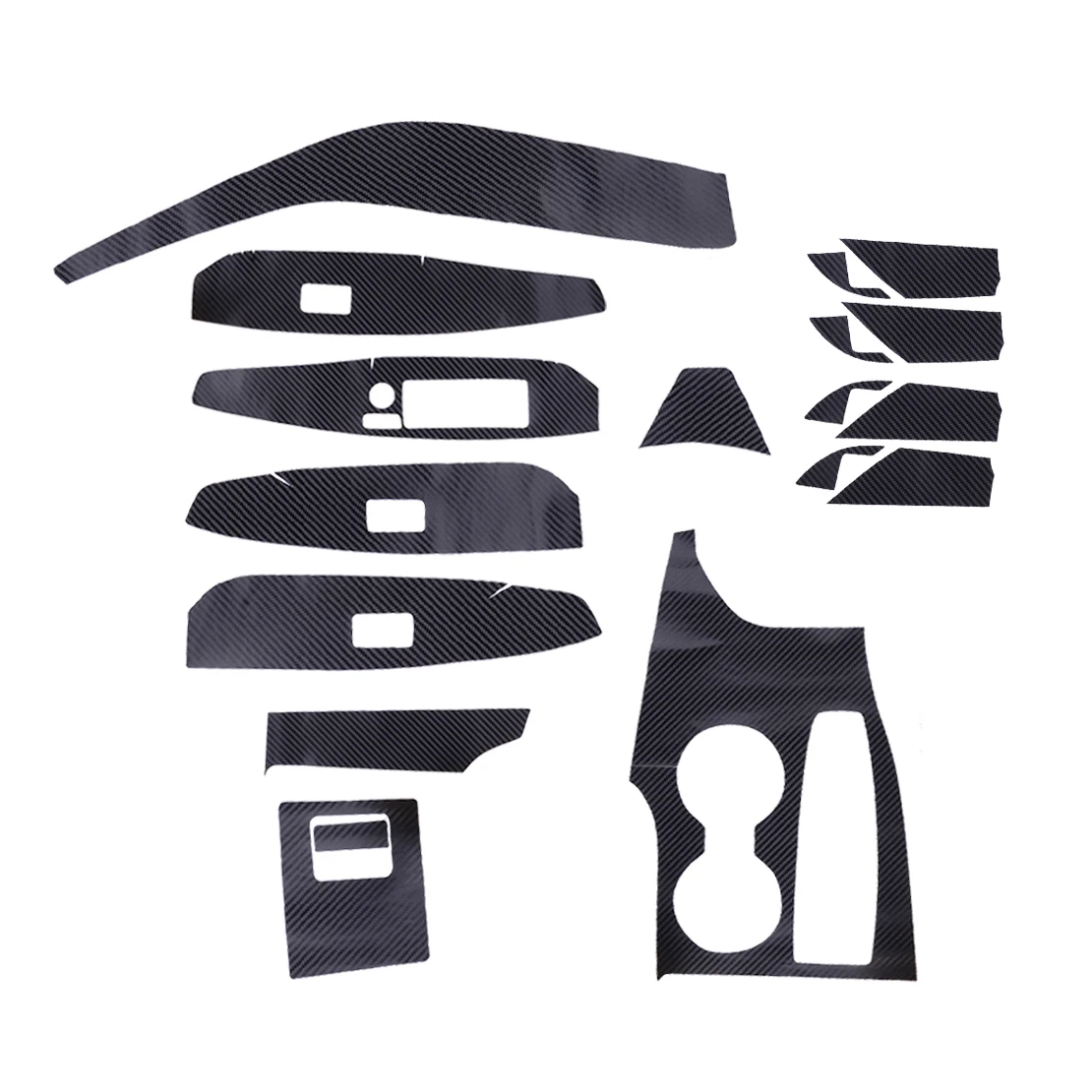 

Автомобильная 3D LHD интерьерная центральная консоль рулевая панель шестеренка декоративная наклейка комплект подходит для Toyota Camry 2020 2019 2018