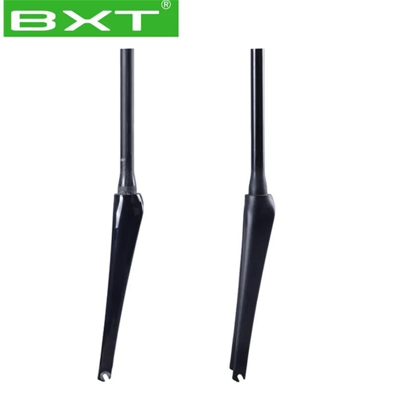 BXT 700c Велосипедная вилка из углеродного волокна шины 700 * 23c углеродная дорожная