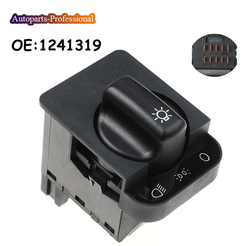 

New Headlight Switch Headlamp Control For Opel Astra F Van Corsa B Tigra 1991 1992 1993 1994 1995 1996-2002 1241319 90381877