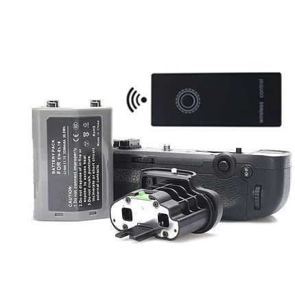 MB-D18 Батарейная ручка + 2 4G Беспроводной дистанционного Управление EN-EL18 батарея BL-5