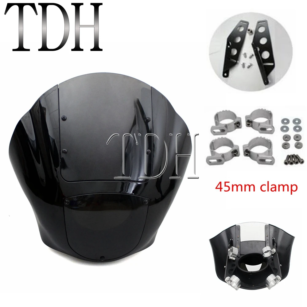 Мотоциклетная передняя фара для Harley Dyna Low Rider Super Wide Glide 86 17 Sportster XL 1200 883| |