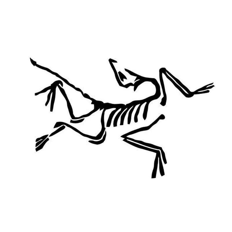 

Fuzhen Boutique Decals Exterior Accessories Coolest Skeleton Dinosaur Bird Animal Car Sticker Vinyl Motorcycle Bumper Decoration