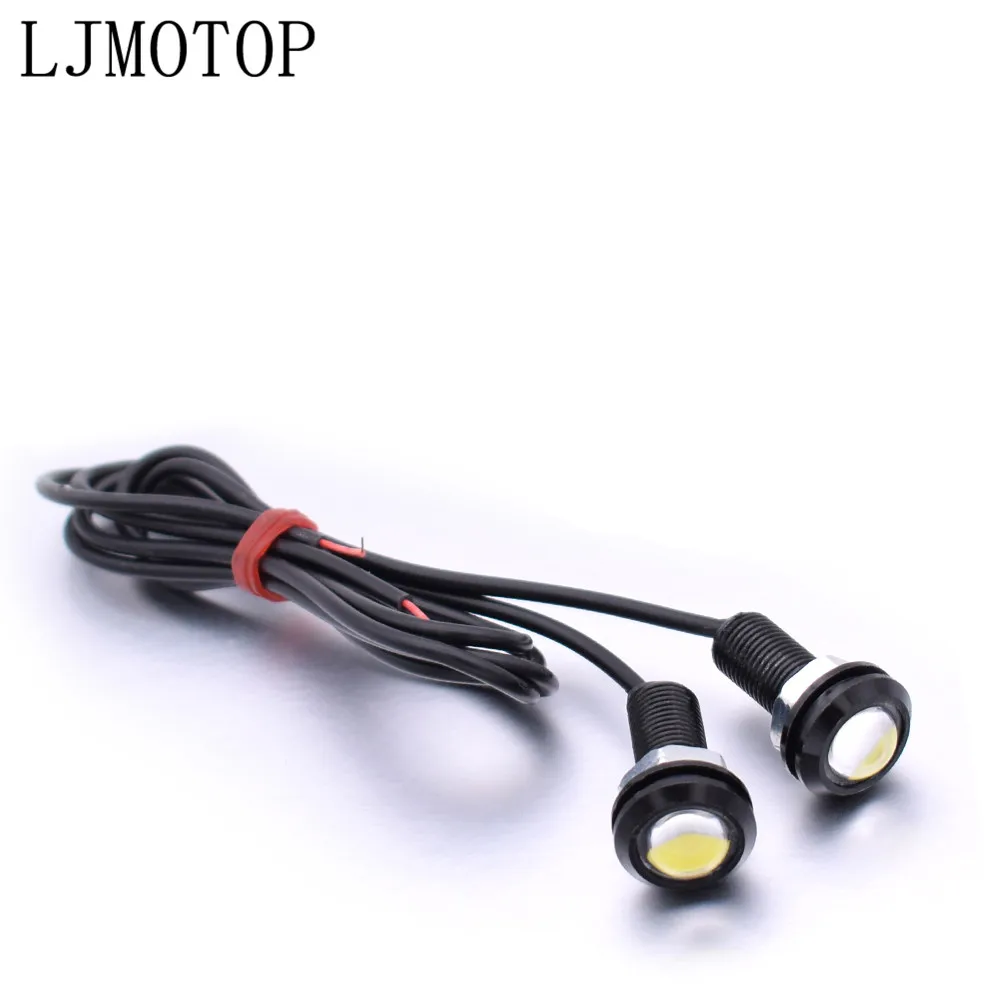 DC 12V Орлиный глаз светодиодный соколиный DRL Дневной светильник сигнальная лампа