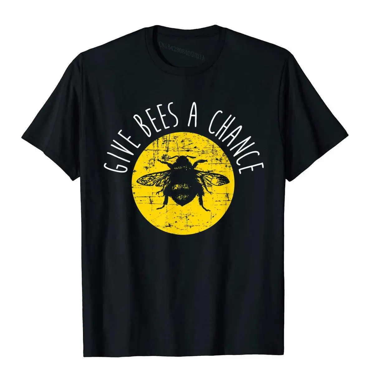 

Give Bees A Chance Shirt Funny Cute Vegan Bee Hobby Gift Funny Men's T Shirt Harajuku Camisas Cotton Tops & Tees Youthful