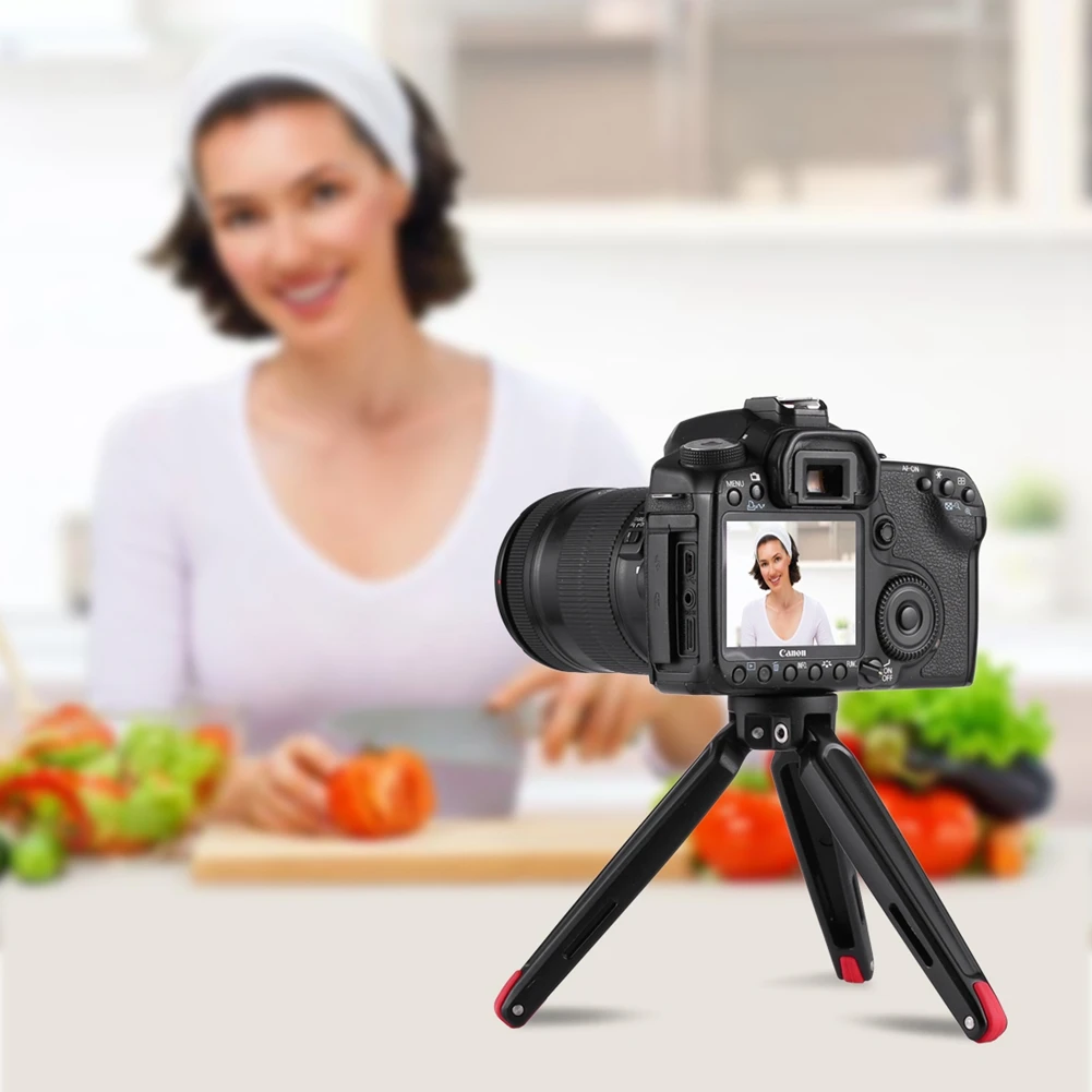 PULUZ новый модернизированный стиль мини металлический штатив регулируемая ножка