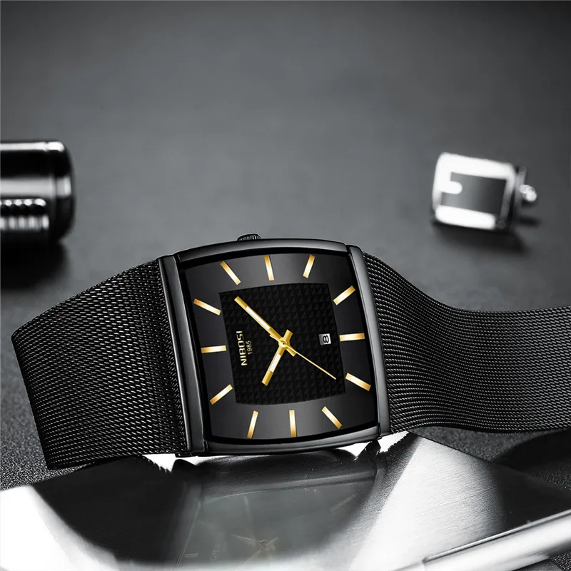 

Men's Watch Luxury Brand NIBOSI Wrist Watches for Men Clock Date Waterproof Luminous Quartz Watch Male Clock Relogio Masculino