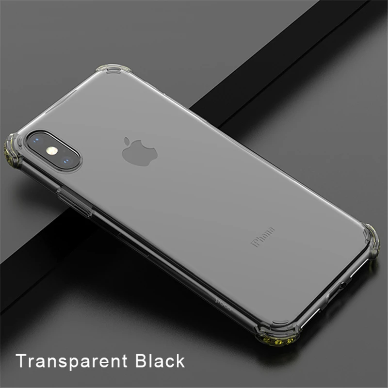 Прозрачный чехол HOCO с подушкой безопасности для iPhone XR Xs Max высокопрозрачный из
