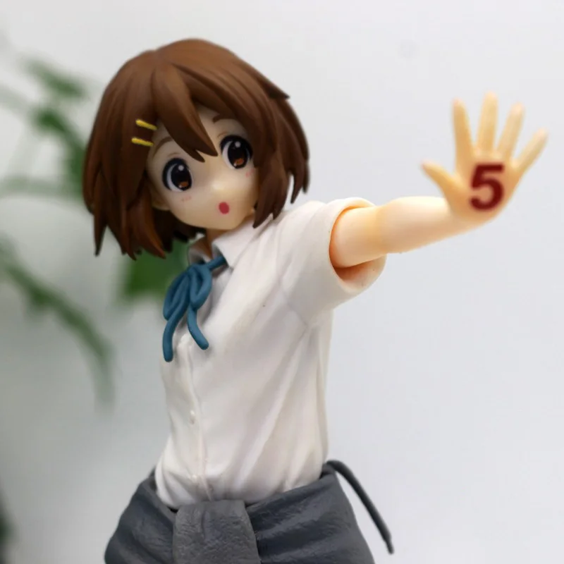 К-он! Hirasawa Yui Akiyama Mio Tainaka ритсу Kotobuki Tsumugi Адзуса Накано 5th юбилей ПВХ фигурка модель игрушки