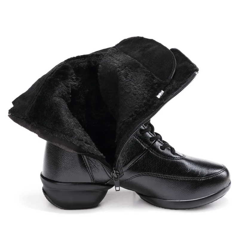 Обувь для латиноамериканских танцев кожаные ботинки профессиональные