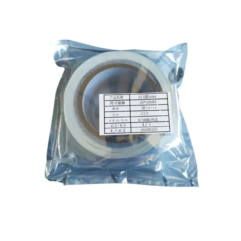 

RFID NFC small Tag 13.56mhz 10x20mm transparent ntag213 sticker -100pcs/lot